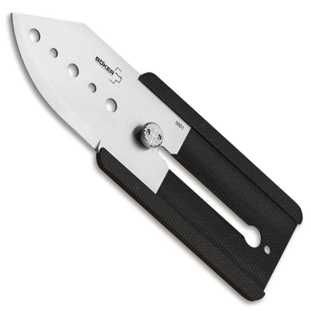 Boker Plus Slyde-R Manual Slide Knife, Satin Blade Boker Plus Slyde-R Manual Slide Knife, Satin Blade -Knives Shop 01BO255 21237.1554223573