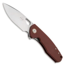 Boker Plus Little Friend Burgundy G10 Liner Lock Knife