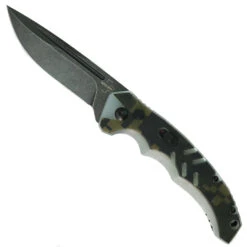 Boker Plus Exclusive Digi Camo Intention II Auto Knife, Dark Stonewash Blade