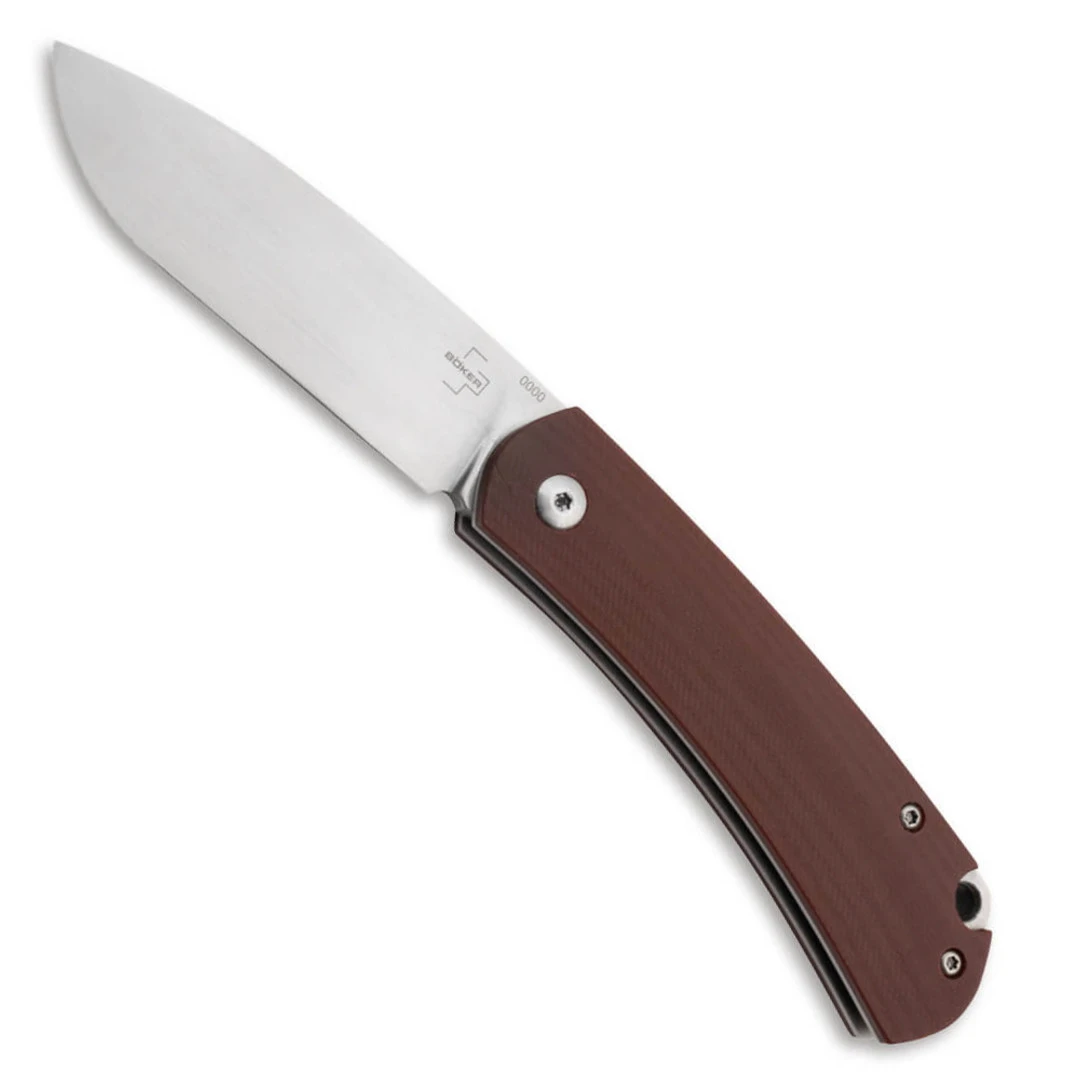 Boker Plus Boston Slipjoint Wine-Red G10 Folding Knife Boker Plus Boston Slipjoint Wine-Red G10 Folding Knife -Knives Shop 01bo618 1 97860.1660148402