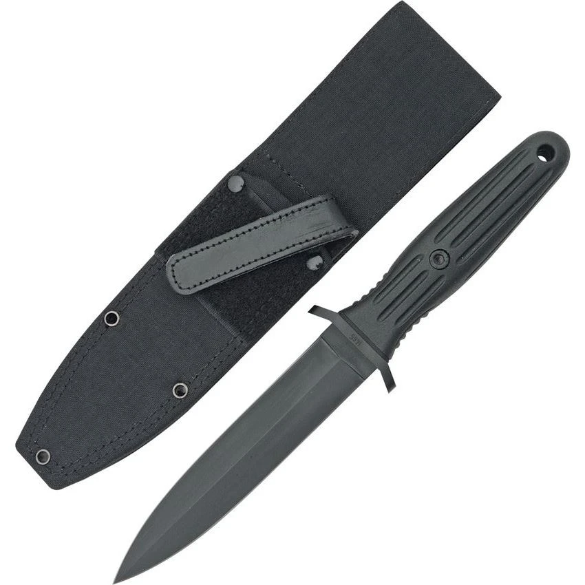 Boker 120543B Applegate-Fairbairn Combat Fixed Blade Knife with Black Fiberglass Reinforced Delrin Handle Boker 120543B Applegate-Fairbairn Combat Fixed Blade Knife With Black Fiberglass Reinforced Delrin Handle -Knives Shop 101202 101228