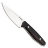 Boker Daily Knives AK1 Grenadill Wood Fixed Blade Knife, Satin Drop Point Blade -Knives Shop 125502 75938.1659456412