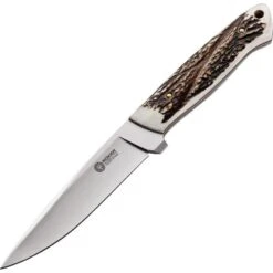 Boker 02BA303H Arbolito Relincho Cuerno Fixed Blade Knife With Stag Handle