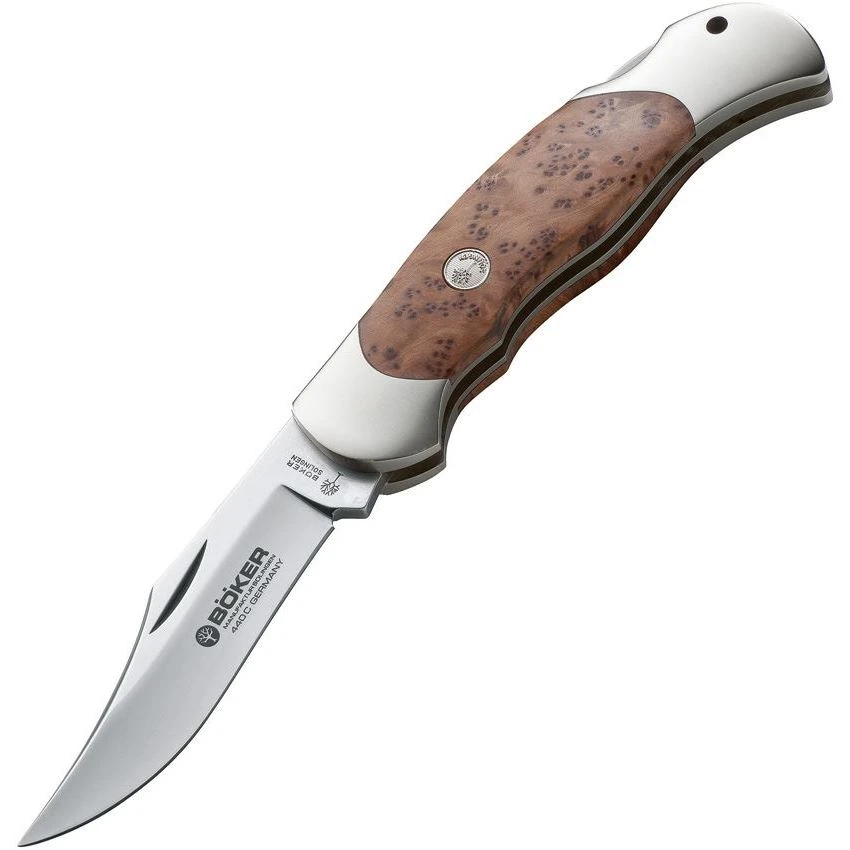 Boker 113002TH Optima Thuja Lockback Knife with Thuja Wood Handle Boker 113002TH Optima Thuja Lockback Knife With Thuja Wood Handle -Knives Shop 220861 220865