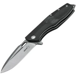 Boker 01BO756 Mini Caracal Linerlock Knife With Black G10 Handle