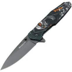 Boker Magnum 01MB230 Screaming Skull Framelock Knife