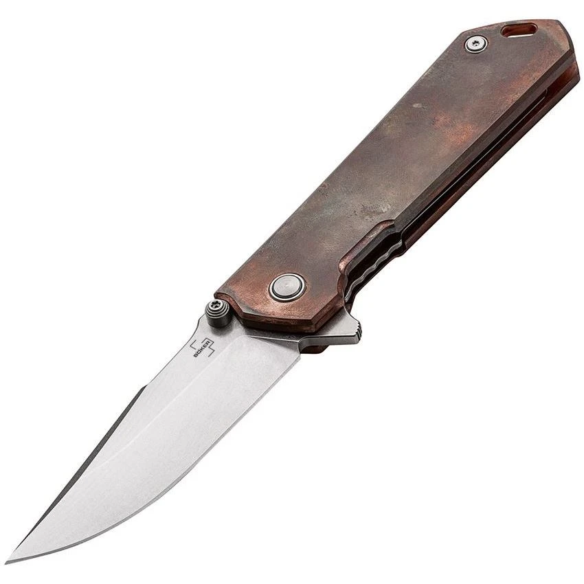 Boker Plus 01BO165 Kihon Linerlock A/O Copper Boker Plus 01BO165 Kihon Linerlock A/O Copper -Knives Shop 312919 312924