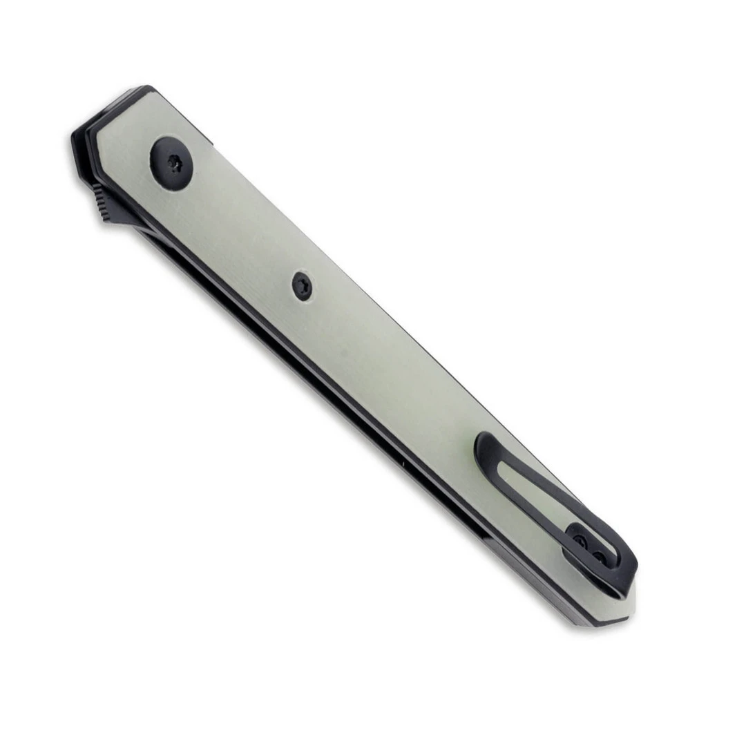 Boker Plus Kwaiken Air Mini Jade G10 Flipper Knife, Black VG-10 Blade Boker Plus Kwaiken Air Mini Jade G10 Flipper Knife, Black VG-10 Blade -Knives Shop BO01BO331closed 88452.1652988221