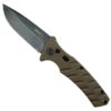 Boker SCRATCH & DENT Plus Coyote Brown Strike Auto, D2 Black Stonewash Blade -Knives Shop BO01BO424 2 27204.1678303019