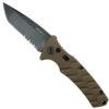 Boker Plus Coyote Brown Strike Tanto Auto, D2 Black/Stonewash Combo Blade -Knives Shop BO01BO425 2 37403.1653622852