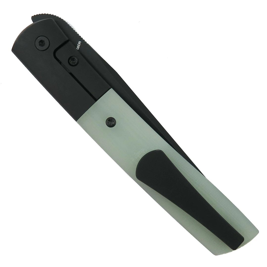 Boker Plus Exclusive Premium Urban Trapper Jade Flipper Knife, Black M390 Blade Boker Plus Exclusive Premium Urban Trapper Jade Flipper Knife, Black M390 Blade -Knives Shop BO01BO614SOI 1 32128.1668536883