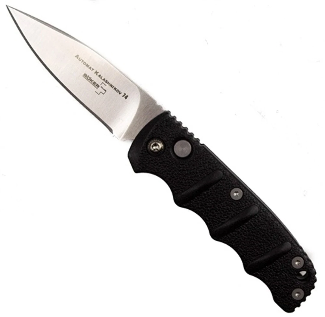 Boker Mini Kalashnikov Auto Knife, CPM-S30V Satin Blade Boker Mini Kalashnikov Auto Knife, CPM-S30V Satin Blade -Knives Shop BOKKALS73S30V 2 36951.1533222066