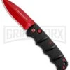 Boker Kalashnikov Black Widow Automatic Knife - D2 Dagger Red Plain -Knives Shop Boker Black Widow Kalashnikov Dagger Auto Red 01KALS44NSOI BHQ 92706 jr update large
