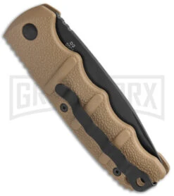 Boker Kalashnikov Coyote Brown Automatic Knife - Drop Point Black Plain 4 Boker Kalashnikov Coyote Brown Automatic Knife - Drop Point Black Plain -Knives Shop Boker Kalashnikov Auto Coyote D2 Black BHQ 144762 jr side large