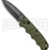 Boker Kalashnikov OD Green Automatic Knife - Dagger Smokewash Plain -Knives Shop Boker Kalashnikov Dagger Auto OD Green Smokewash BHQ 117068 jr large