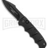 Boker Kalashnikov Automatic Knife - Harpoon Black Plain 2 Boker Kalashnikov Automatic Knife - Harpoon Black Plain -Knives Shop Boker Kalashnikov Harpoon Auto Black Black KALS53NSOI BHQ 95957 jr large