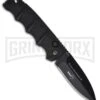 Boker Left Hand Kalashnikov Black Automatic Knife - Dagger Black Plain -Knives Shop Boker Kalashnikov Left Hand Dagger Auto Black BHQ 95407 jr large