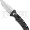Boker Mini Strike Automatic Knife Black - Drop Point Stonewash Plain 2 Boker Mini Strike Automatic Knife Black - Drop Point Stonewash Plain -Knives Shop Boker Mini Strike Auto Black SW 01BO435NSOI BHQ 99628 jr large
