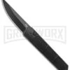 Boker Plus Kwaiken Grip Automatic Knife - D2 Black Plain -Knives Shop Boker Plus Kwaiken Grip Auto Black Aluminum Black BHQ 175283 jr large