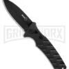 Boker Plus Strike Automatic Knife - Dagger Black Plain -Knives Shop Boker Plus Strike Dagger Auto Black Black 01BO428NSOI BHQ 97035 jr large