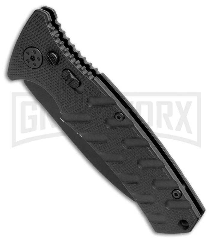 Boker Plus Strike Automatic Knife - Dagger Black Plain Boker Plus Strike Automatic Knife - Dagger Black Plain -Knives Shop Boker Plus Strike Dagger Auto Black Black 01BO428NSOI BHQ 97035 jr spine large