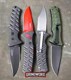 Boker Plus Black Widow Strike Automatic Knife - Drop Point Red 7 Boker Plus Black Widow Strike Automatic Knife - Drop Point Red -Knives Shop Boker Plus Strike Drop Point Automatic Knife OD Green Black D2 BHQ 97033 kp canvas bag web large