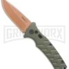 Boker Plus Strike Desert Warrior OD Green Automatic Knife - D2 Drop Point Copper 1 Boker Plus Strike Desert Warrior OD Green Automatic Knife - D2 Drop Point Copper -Knives Shop Boker Strike drop point Desert Warrior OD Green copper BHQ 70998 er large