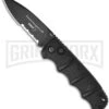 Boker Kalashnikov 74 Black Automatic Knife - Black Serr -Knives Shop boker kalashnikov 01kals74bks BHQ 0105 jr large