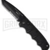 Boker Black Kalashnikov Automatic Knife - Black Serr Tanto -Knives Shop boker kalashnikov 01kals74bts large