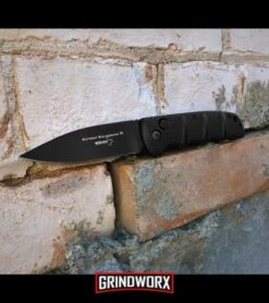 Boker Kalashnikov Black Automatic Knife - Black Plain -Knives Shop boker kalashnikov 74 black kals74bk BHQ 3839 dl large