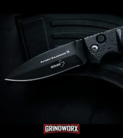 Boker Kalashnikov Black Automatic Knife - D2 Dagger Smokewash Plain -Knives Shop boker kalashnikov dagger black sw BHQ 25999 dl large